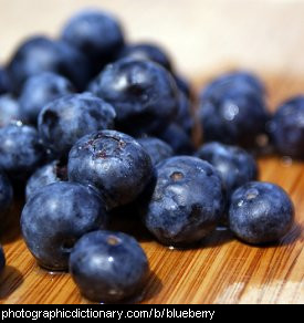 Photo of blueberries