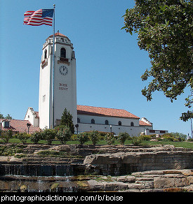 Photo of the Boise Train Depot