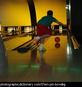 Photo of ten pin bowling