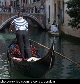 Photo of a gondola