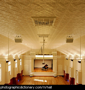 Photo of a hall