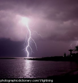 Photo of lightning