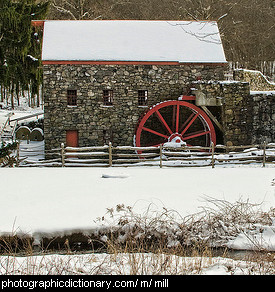 Photo of a mill