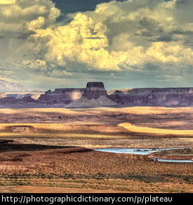 A plateau in Colorado.