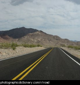 Photo of a road