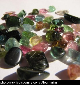 Photo of tourmalines